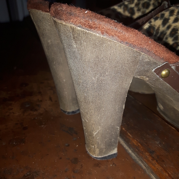Women's high heel clogs - Picture 2 of 6
